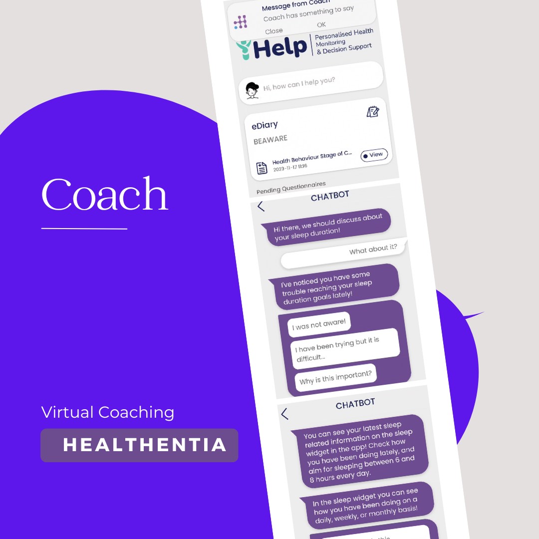 Ihelp Interfacing with iHelp patients: The role of Healthentia - iHELP Project